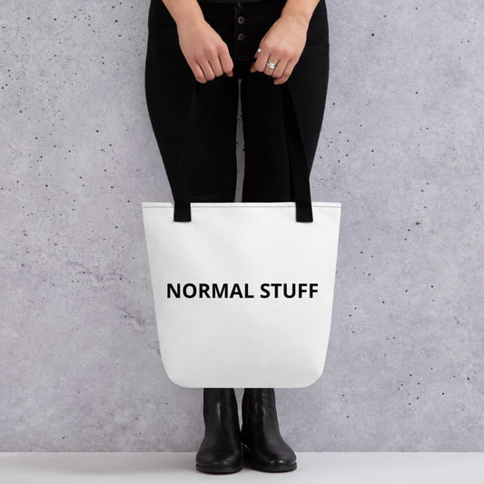 Normal stuff tote bag