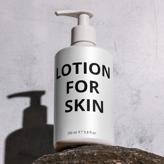 Lotion for skin bottle