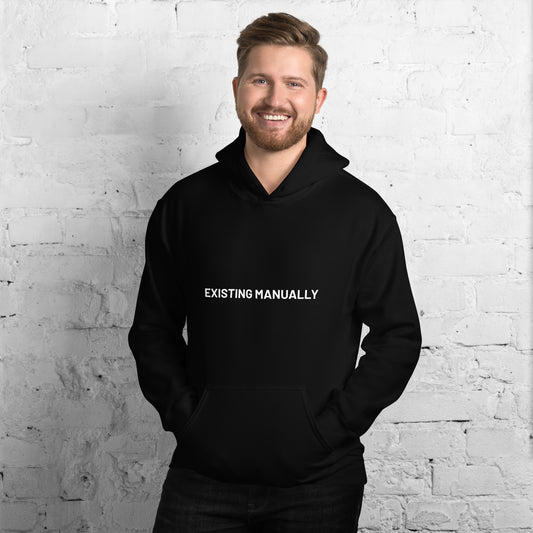 Existing manually unisex hoodie