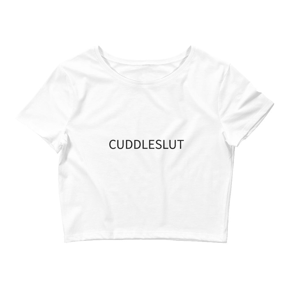 Cuddleslut Crop Tee