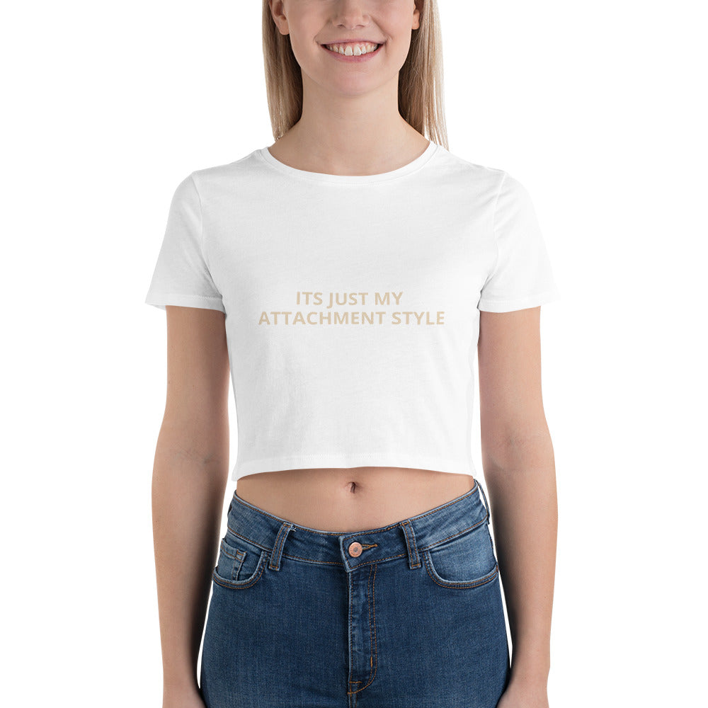 Attachment style Crop Tee