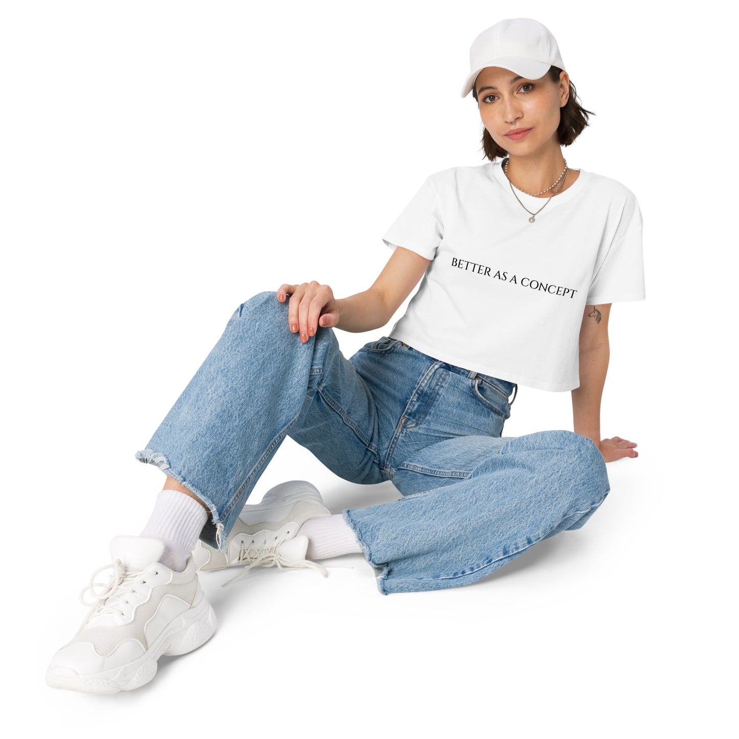 Better as a concept crop tee